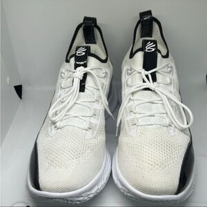 Under Armour White and Black Men's Sneakers
